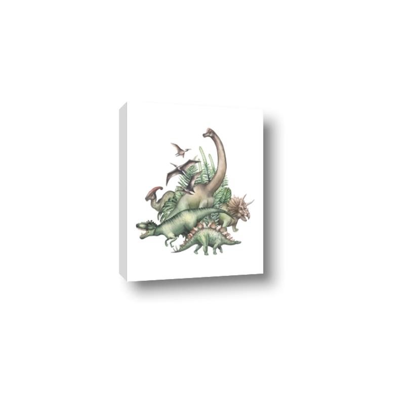 Picture of Wild Dinosaurs _GroupedProduct_Rectangle_Portrait_Canvas_