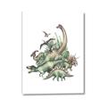 Picture of Wild Dinosaurs _GroupedProduct_Rectangle_Portrait_Canvas_