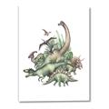 Picture of Wild Dinosaurs _GroupedProduct_Rectangle_Portrait_Canvas_