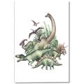 Picture of Wild Dinosaurs _GroupedProduct_Rectangle_Portrait_Canvas_