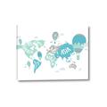 Picture of Hot Air Balloon Map  _GroupedProduct_Rectangle_Landscape_Canvas_