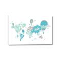 Picture of Hot Air Balloon Map  _GroupedProduct_Rectangle_Landscape_Canvas_