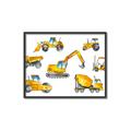 Picture of Construction Team  _GroupedProduct_Rectangle_Landscape_Canvas_Framed_