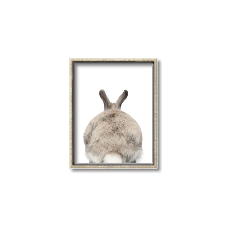 Picture of Behind Bunny _GroupedProduct_Rectangle_Portrait_Canvas_Framed_