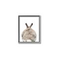 Picture of Behind Bunny _GroupedProduct_Rectangle_Portrait_Canvas_Framed_