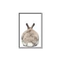 Picture of Behind Bunny _GroupedProduct_Rectangle_Portrait_Canvas_Framed_