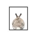 Picture of Behind Bunny _GroupedProduct_Rectangle_Portrait_Canvas_Framed_