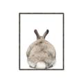Picture of Behind Bunny _GroupedProduct_Rectangle_Portrait_Canvas_Framed_