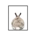 Picture of Behind Bunny _GroupedProduct_Rectangle_Portrait_Canvas_Framed_