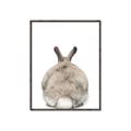 Picture of Behind Bunny _GroupedProduct_Rectangle_Portrait_Canvas_Framed_