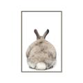 Picture of Behind Bunny _GroupedProduct_Rectangle_Portrait_Canvas_Framed_