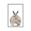 Picture of Behind Bunny _GroupedProduct_Rectangle_Portrait_Canvas_Framed_