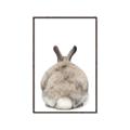 Picture of Behind Bunny _GroupedProduct_Rectangle_Portrait_Canvas_Framed_