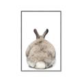 Picture of Behind Bunny _GroupedProduct_Rectangle_Portrait_Canvas_Framed_