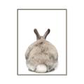 Picture of Behind Bunny _GroupedProduct_Rectangle_Portrait_Canvas_Framed_