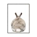 Picture of Behind Bunny _GroupedProduct_Rectangle_Portrait_Canvas_Framed_