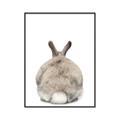 Picture of Behind Bunny _GroupedProduct_Rectangle_Portrait_Canvas_Framed_