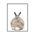 Picture of Behind Bunny _GroupedProduct_Rectangle_Portrait_Canvas_Framed_