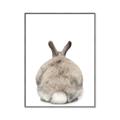 Picture of Behind Bunny _GroupedProduct_Rectangle_Portrait_Canvas_Framed_