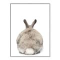 Picture of Behind Bunny _GroupedProduct_Rectangle_Portrait_Canvas_Framed_