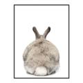 Picture of Behind Bunny _GroupedProduct_Rectangle_Portrait_Canvas_Framed_