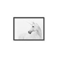 Picture of Sophisticated Unicorn neutral _GroupedProduct_Rectangle_Landscape_Canvas_Framed_