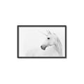 Picture of Sophisticated Unicorn neutral _GroupedProduct_Rectangle_Landscape_Canvas_Framed_