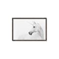 Picture of Sophisticated Unicorn neutral _GroupedProduct_Rectangle_Landscape_Canvas_Framed_