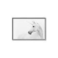 Picture of Sophisticated Unicorn neutral _GroupedProduct_Rectangle_Landscape_Canvas_Framed_