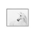 Picture of Sophisticated Unicorn neutral _GroupedProduct_Rectangle_Landscape_Canvas_Framed_