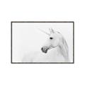 Picture of Sophisticated Unicorn neutral _GroupedProduct_Rectangle_Landscape_Canvas_Framed_