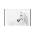 Picture of Sophisticated Unicorn neutral _GroupedProduct_Rectangle_Landscape_Canvas_Framed_