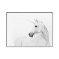 Picture of Sophisticated Unicorn neutral _GroupedProduct_Rectangle_Landscape_Canvas_Framed_