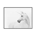 Picture of Sophisticated Unicorn neutral _GroupedProduct_Rectangle_Landscape_Canvas_Framed_