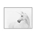 Picture of Sophisticated Unicorn neutral _GroupedProduct_Rectangle_Landscape_Canvas_Framed_