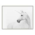 Picture of Sophisticated Unicorn neutral _GroupedProduct_Rectangle_Landscape_Canvas_Framed_