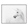 Picture of Sophisticated Unicorn neutral _GroupedProduct_Rectangle_Landscape_Canvas_Framed_