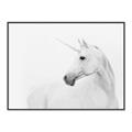 Picture of Sophisticated Unicorn neutral _GroupedProduct_Rectangle_Landscape_Canvas_Framed_