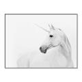 Picture of Sophisticated Unicorn neutral _GroupedProduct_Rectangle_Landscape_Canvas_Framed_
