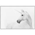 Picture of Sophisticated Unicorn neutral _GroupedProduct_Rectangle_Landscape_Canvas_Framed_