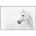 Picture of Sophisticated Unicorn neutral _GroupedProduct_Rectangle_Landscape_Canvas_Framed_