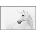 Picture of Sophisticated Unicorn neutral _GroupedProduct_Rectangle_Landscape_Canvas_Framed_