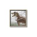 Picture of Trex in the Woods _GroupedProduct_Square_Canvas_Framed_