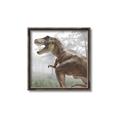 Picture of Trex in the Woods _GroupedProduct_Square_Canvas_Framed_