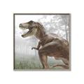 Picture of Trex in the Woods _GroupedProduct_Square_Canvas_Framed_