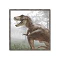 Picture of Trex in the Woods _GroupedProduct_Square_Canvas_Framed_