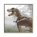 Picture of Trex in the Woods _GroupedProduct_Square_Canvas_Framed_
