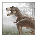 Picture of Trex in the Woods _GroupedProduct_Square_Canvas_Framed_