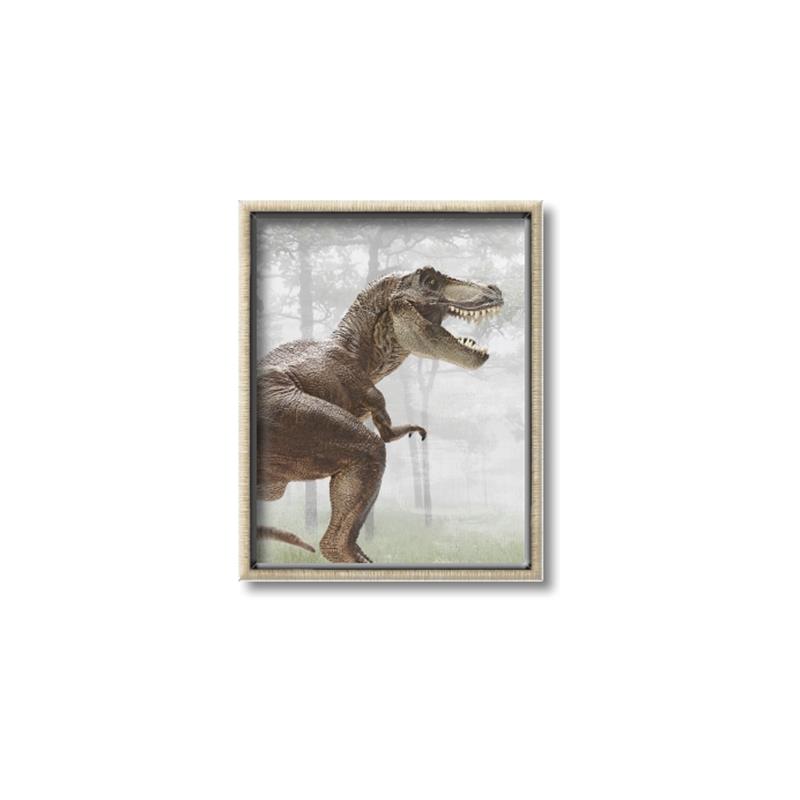 Picture of Forest Dino I  _GroupedProduct_Rectangle_Portrait_Canvas_Framed_