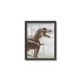 Picture of Forest Dino I  _GroupedProduct_Rectangle_Portrait_Canvas_Framed_
